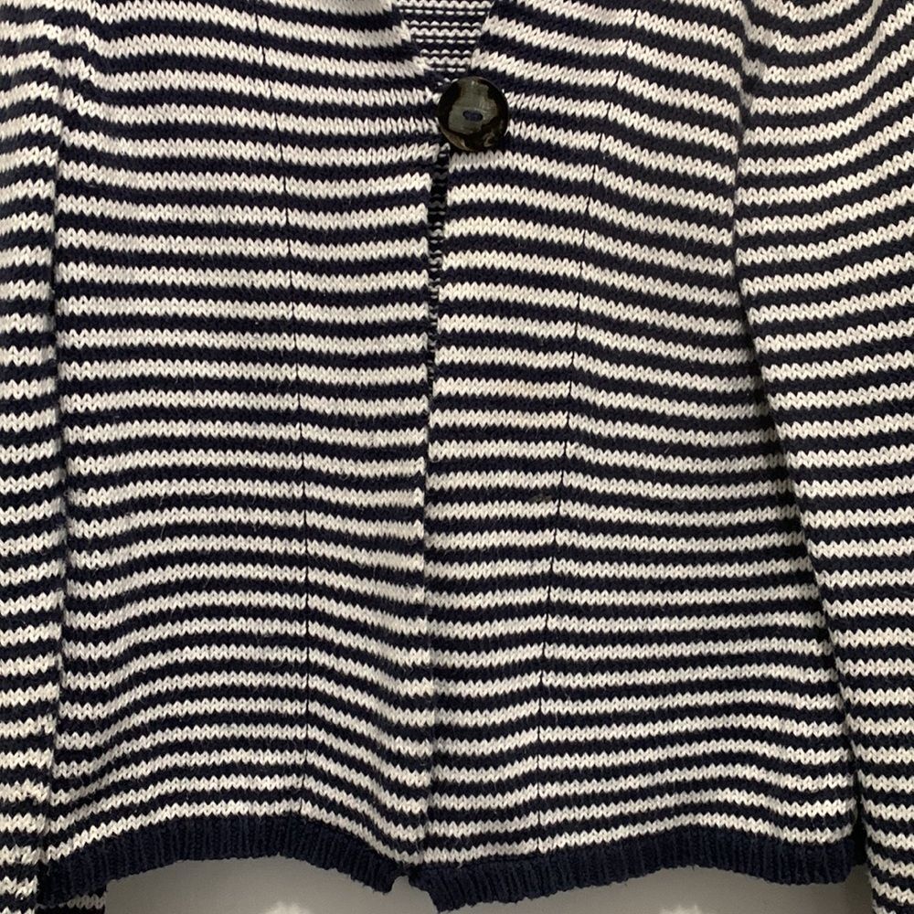 Pure HandKnit Striped Cardigan S/M - Picture 2 of 5
